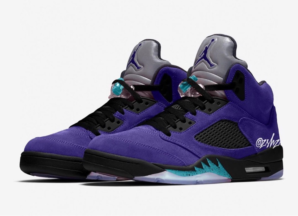 Nike】Air Jordan 5 Retro “Purple Grape”が国内2020年7月7日に発売 