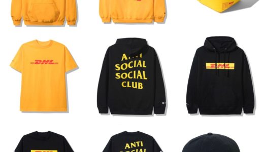 【DHL × Anti Social Social Club】最新コラボアイテムが9月25日に発売予定