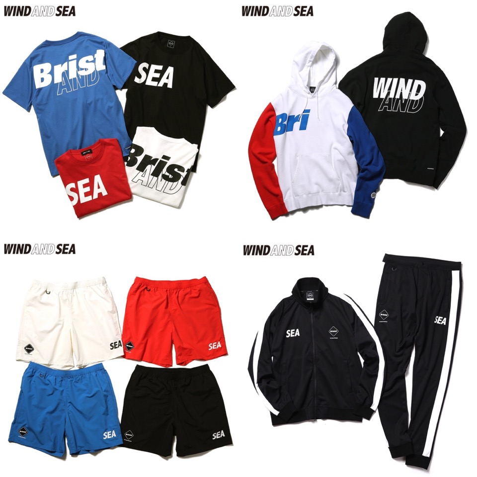 F.C.R.B. × WIND AND SEA】最新コラボコレクションが9月28日に発売予定 | UP TO DATE