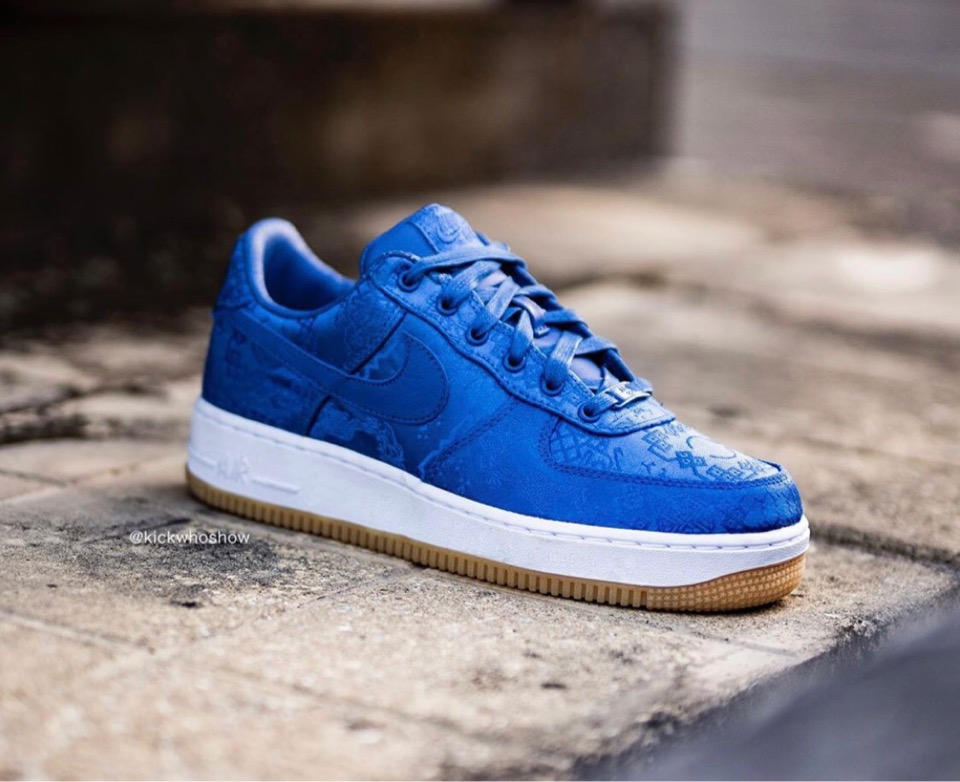 靴/シューズCLOT×NIKE AIR FORCE 1 LOW BLUE 26.0 - signo.ae