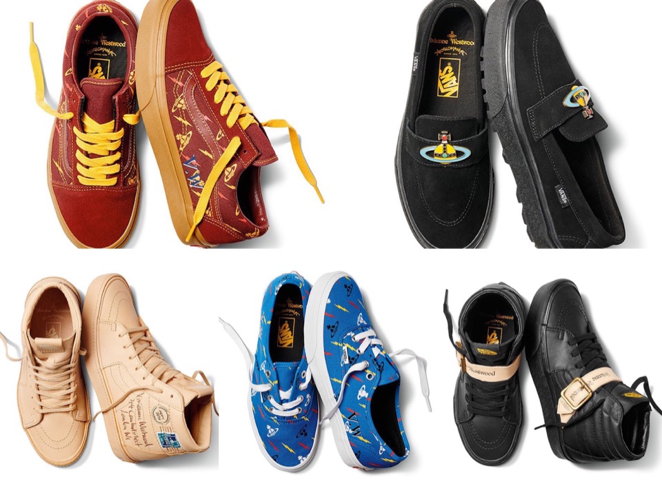 VANS、Vivienne Westwoodコラボスニーカー - スニーカー