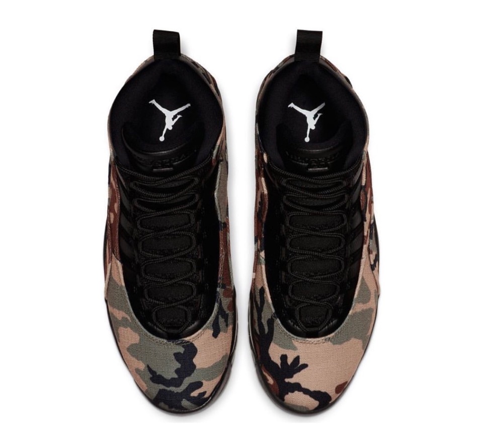 Nike】Air Jordan 10 Retro “Woodland Camo”が国内9月7日に発売予定 