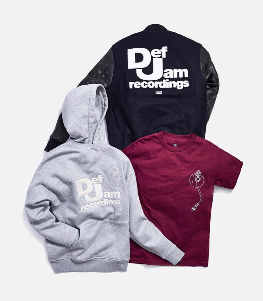 KITH × Def Jam Recordings】MONDAY PROGRAM 9月16日に発売予定 | UP