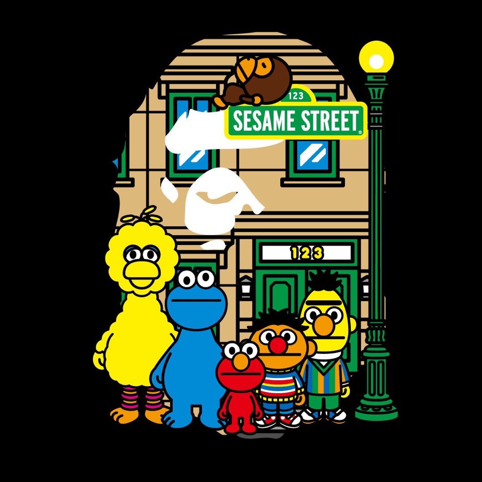 Bape Sesame Street 最新コラボコレクションが9月14日に発売予定 Up To Date