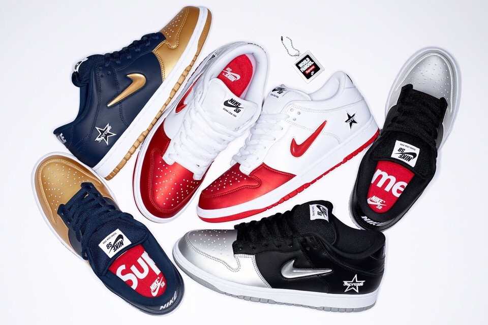 Supreme × Nike SB】コラボ Dunk Low 全3色が国内9月14日に発売予定 ...