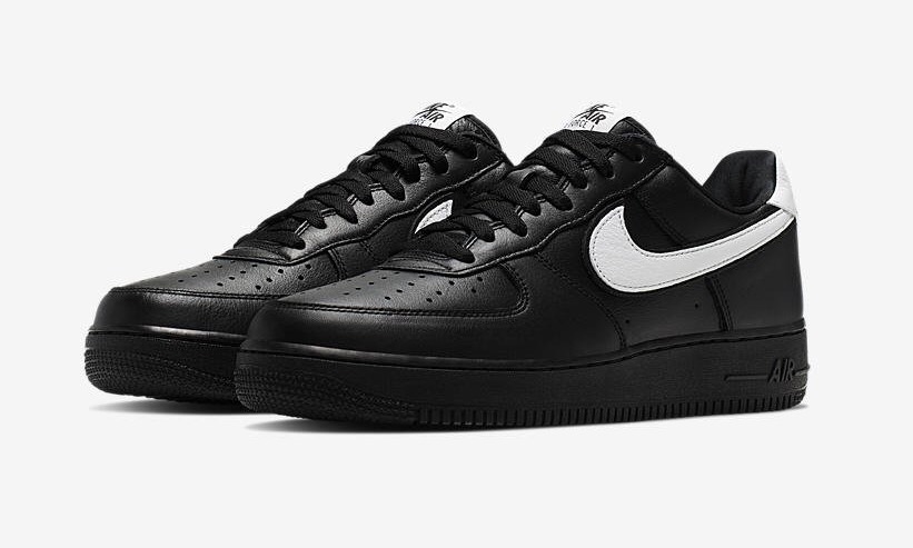 Nike】Air Force 1 Low Retro QS “Black/White”が国内9月28日に発売