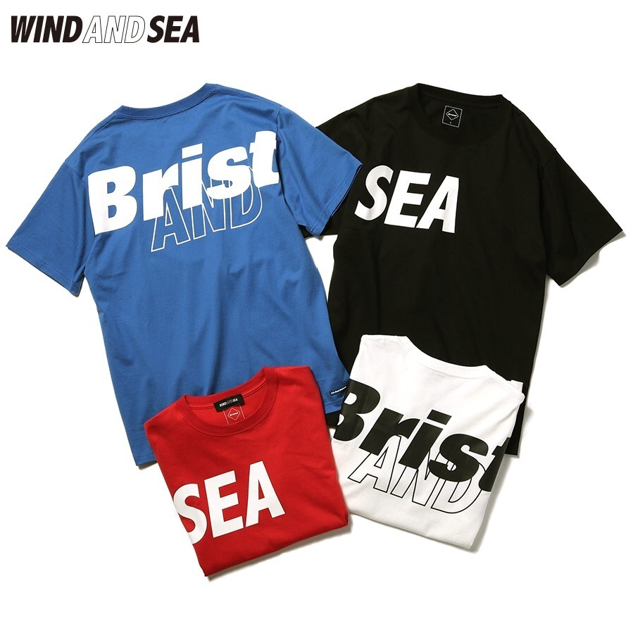 売上最激安 FCRB WIND AND SEA Tシャツ 新品未使用品　ホワイト　L Tシャツ/カットソー(半袖/袖なし)