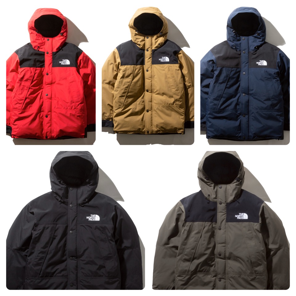 The North Face】2019FW Mountain Down Jacketの発売が開始【販売店舗 