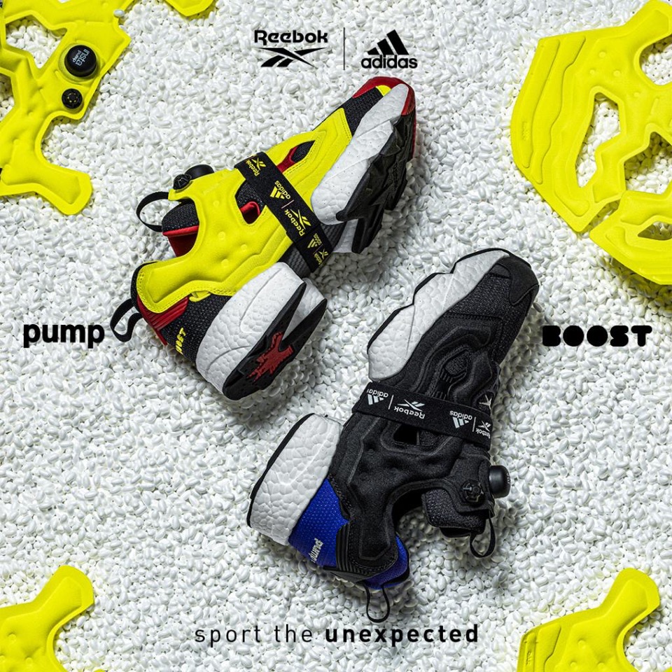 Reebok × adidas】INSTAPUMP FURY BOOST “OG MEETS OG”が11月22日に