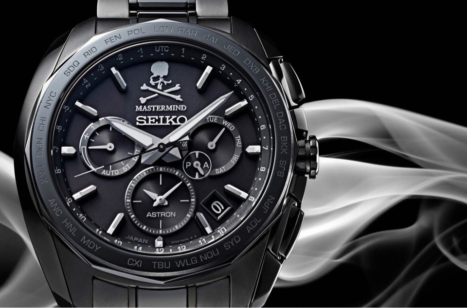 SEIKO × mastermind JAPAN】限定150本のコラボ腕時計が10月26日に発売 