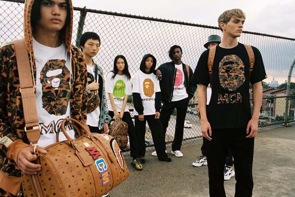 MCM × A BATHING APE