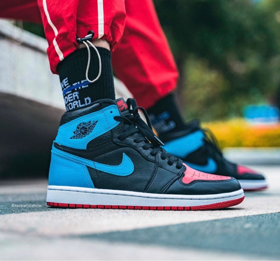 jordan 1 retro high unc chicago leather