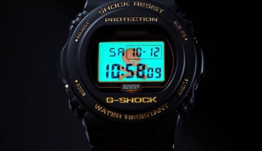 NEIGHBORHOOD × G-SHOCK】最新コラボウォッチ DW-5750Eが10月13日に