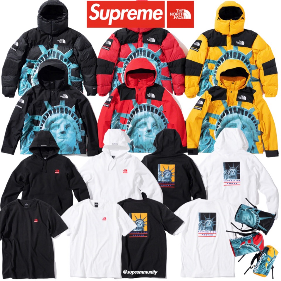 supreme north face hoodie 2018