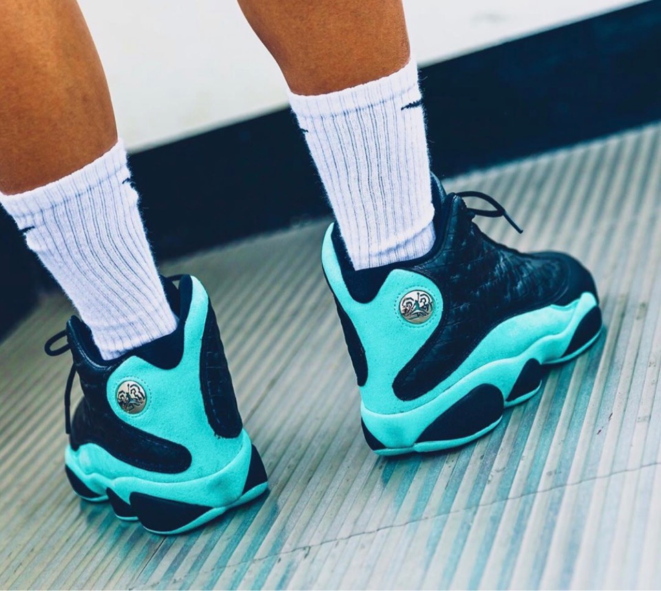 Retro 13 clearance island blue