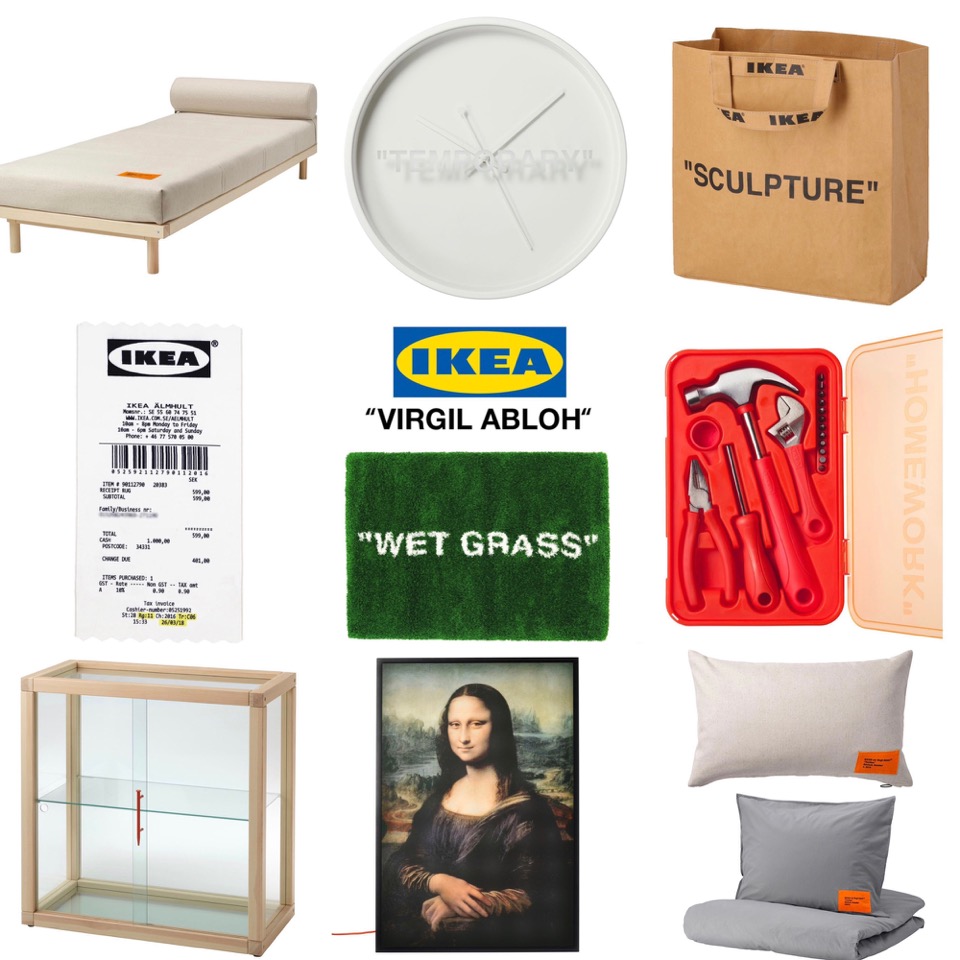 【新品未使用】IKEA x Virgil Abloh MARKERAD