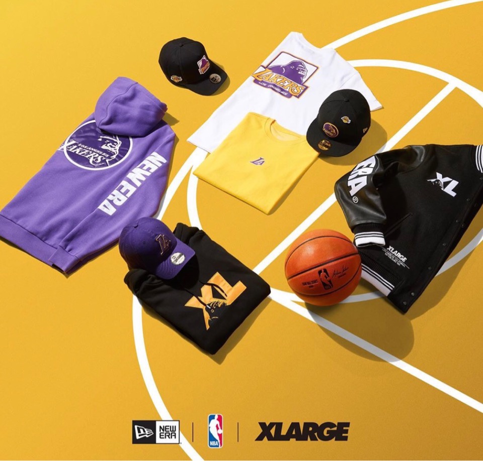 日本ショップ 【即完モデル】XLARGE トレーナー L レイカーズ