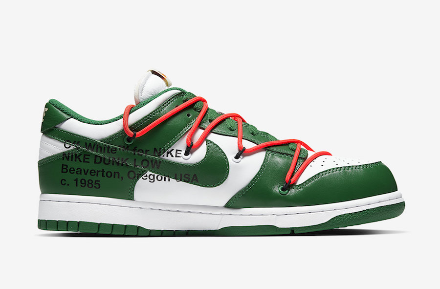 nike×off-white dunk low 緑 27.5cm