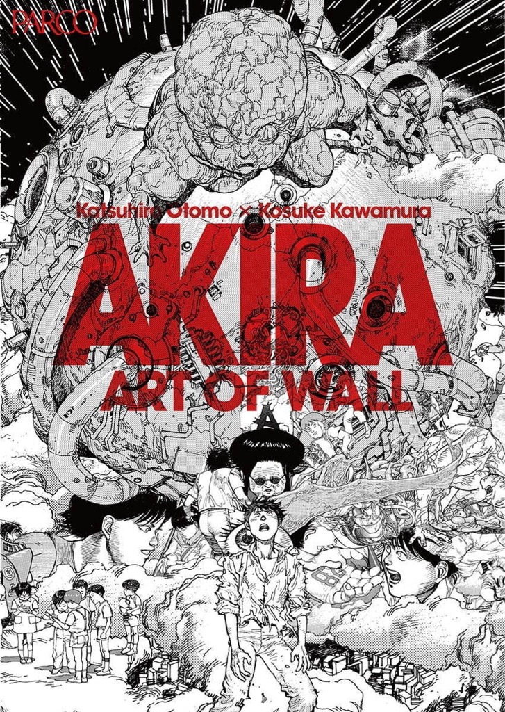 アキラ 渋谷PARCO「AKIRA ART OF WALL」限定Tシャツ M-