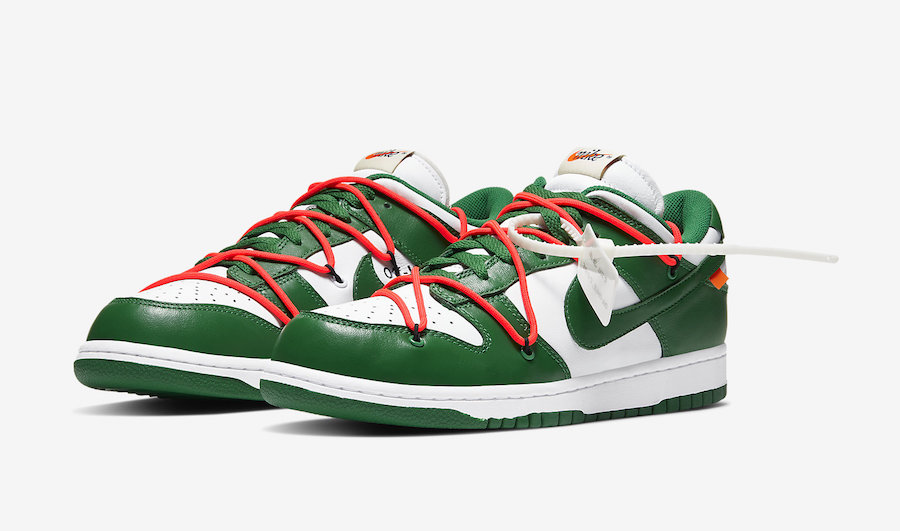 nike×off-white dunk low 緑 27.5cm