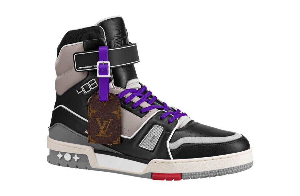 Louis Vuitton LV 408 Trainer Hi in NYC & Chicago Colorways