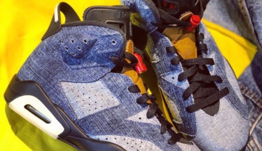 【Nike】Air Jordan 6 Retro “Washed Denim”が12月28日に発売予定