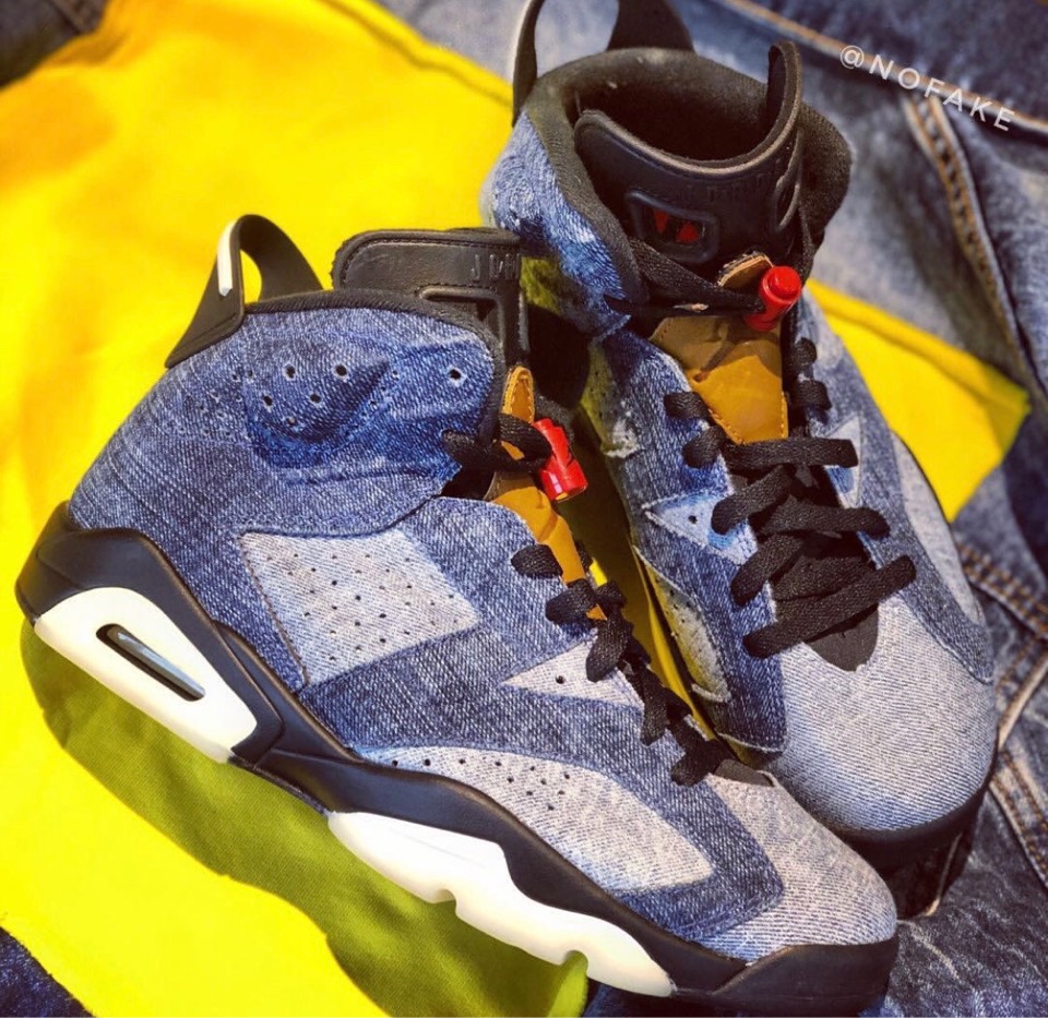 Nike】Air Jordan 6 Retro “Washed Denim”が12月28日に発売予定