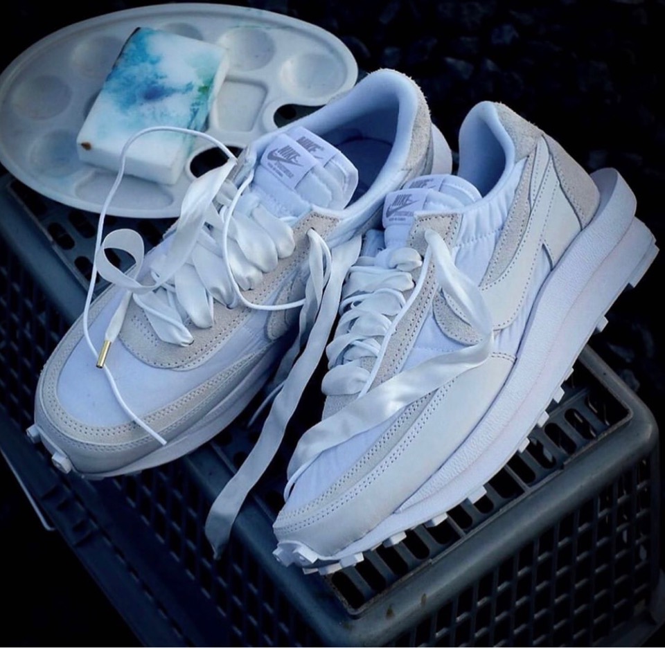 SACAI × NIKE LDWAFFLE Nylon (white) - スニーカー