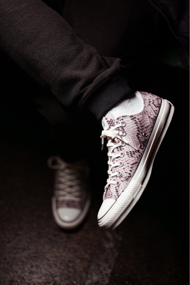 WACKO MARIA × CONVERSE】パイソン柄の新作ALL STAR OX／WMが1月3日に ...