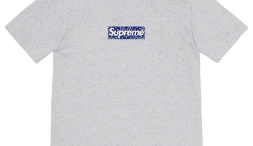 【Supreme】2019FW Week17にBandana Box Logo Teeが発売予定か