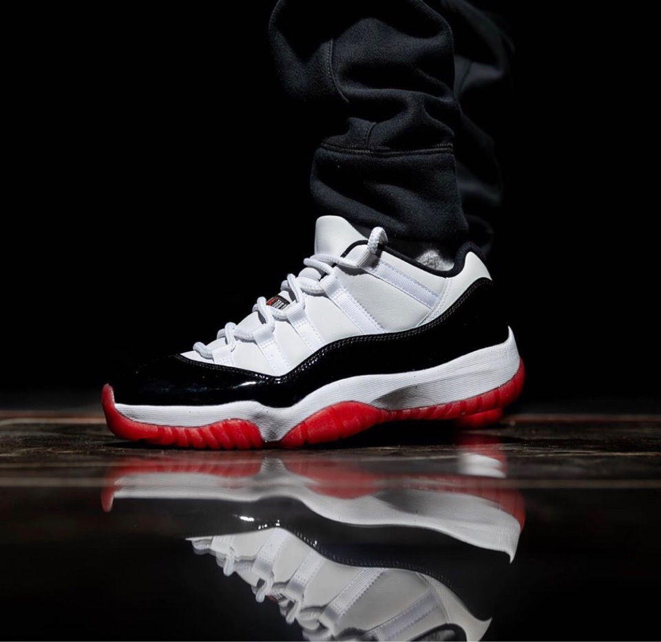 Nike Air Jordan 11 Low Gym Red ジムレッド-