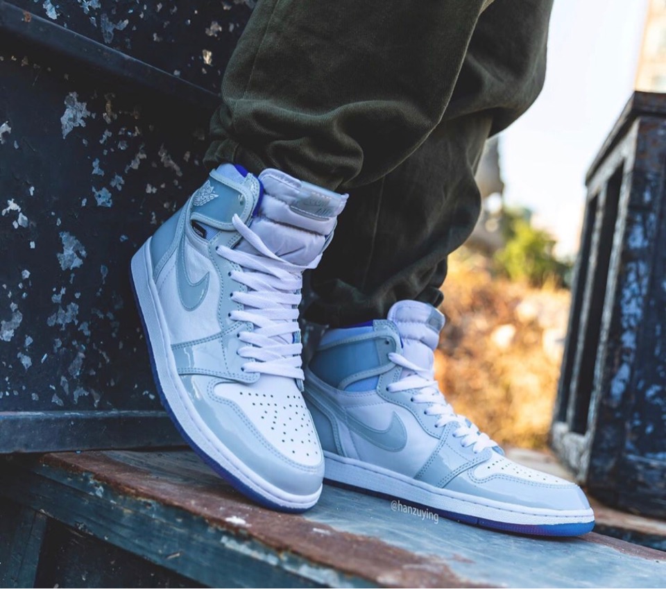 Air jordan 1 high zoom r2t white sale