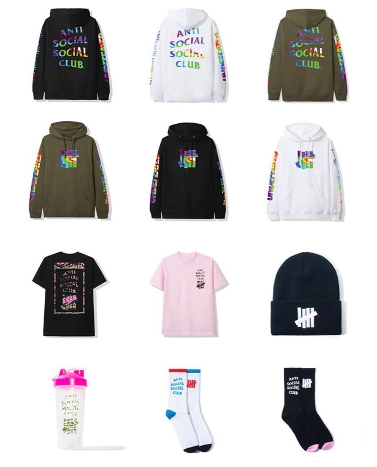 Anti Social Social Club × UNDEFEATED】2019FW最新コラボコレクション