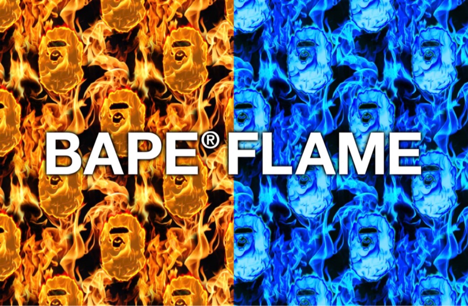 A BATHING APE®】2020SS BAPE®︎ FLAME COLLECTIONが2月1日に発売予定 