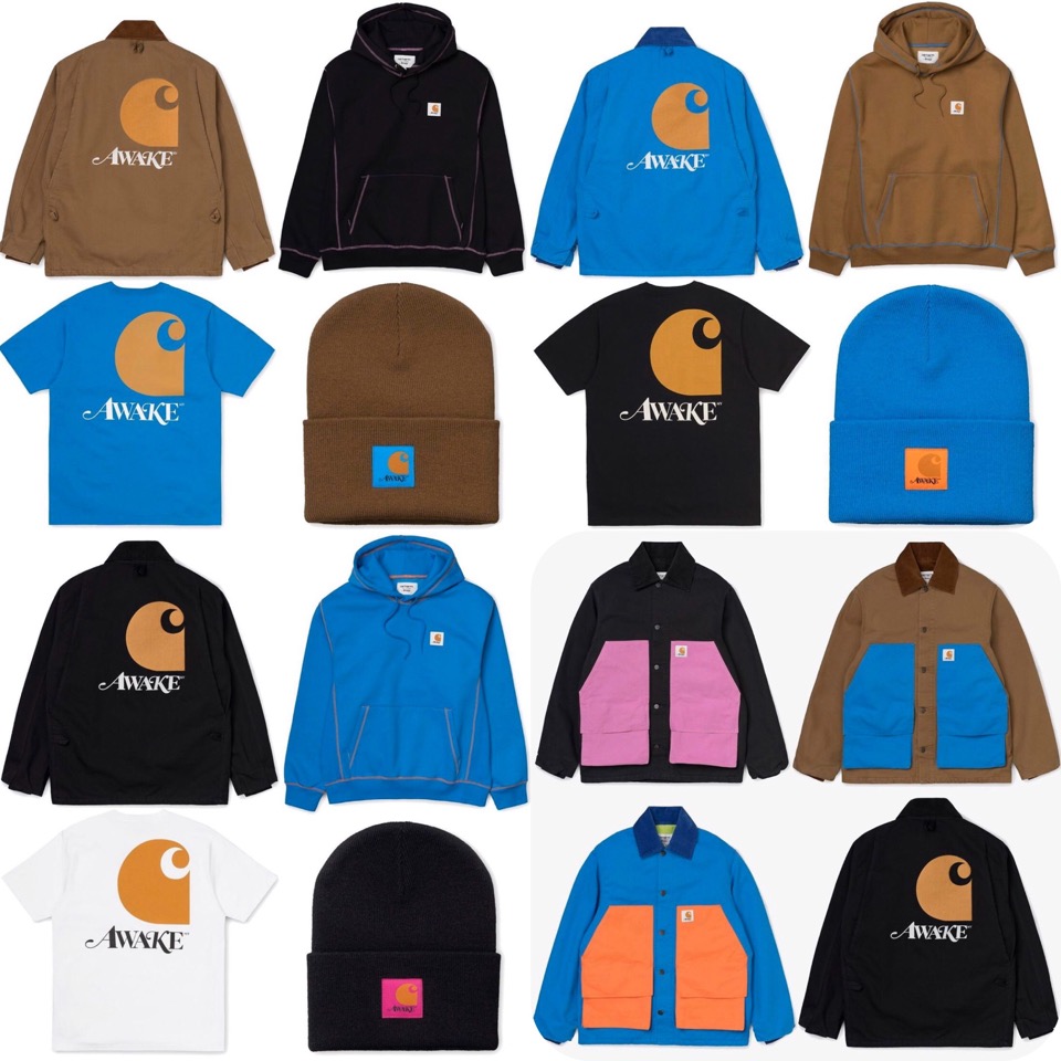 Awake NY × Carhartt WIP】最新コラボコレクションが国内1月28日に発売