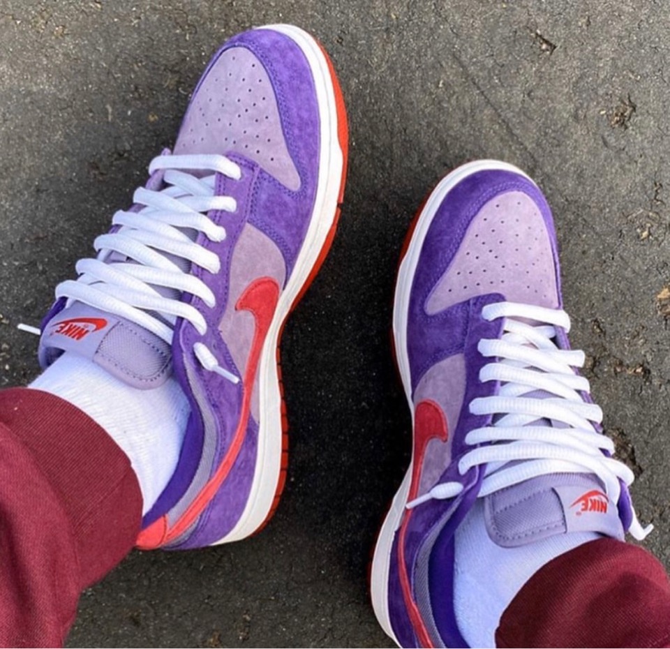 NIKE dunk low plum