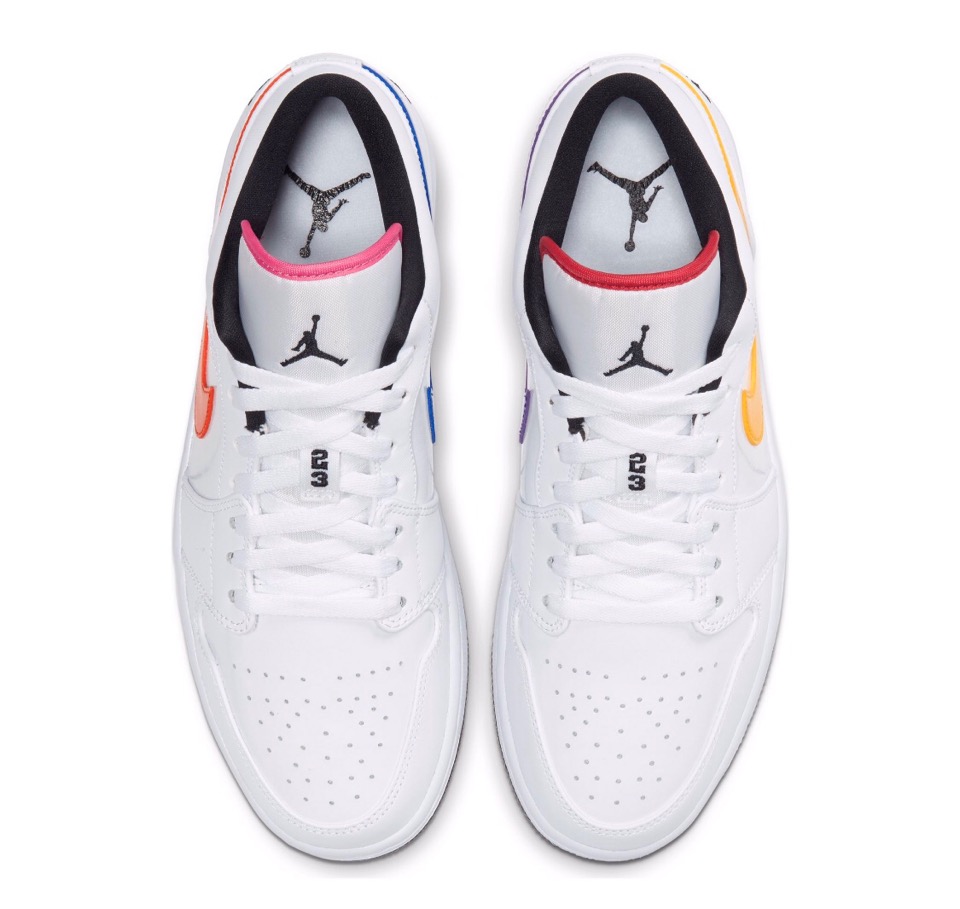 Nike】Air Jordan 1 Low “White/Multi Color”が2020年2月に発売予定 ...