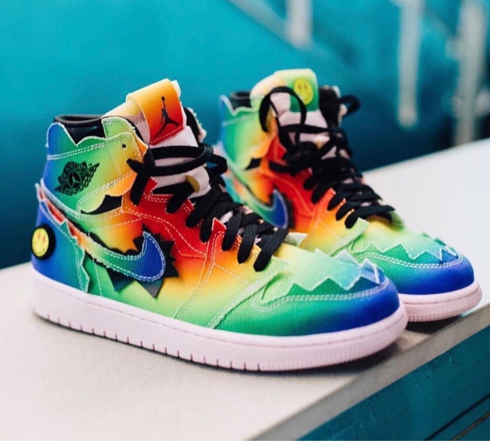 J.Balvin x NIKE AIR JORDAN1 RETRO HIGHOG - www.sorbillomenu.com