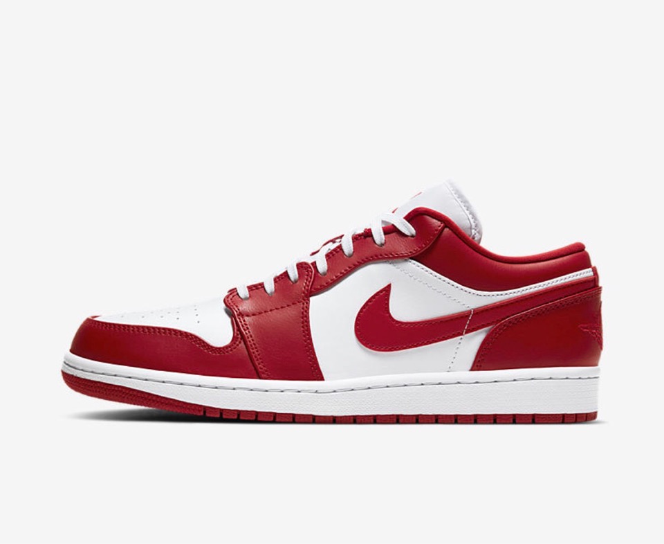 Nike】Air Jordan 1 Low “Gym Red/White”が 