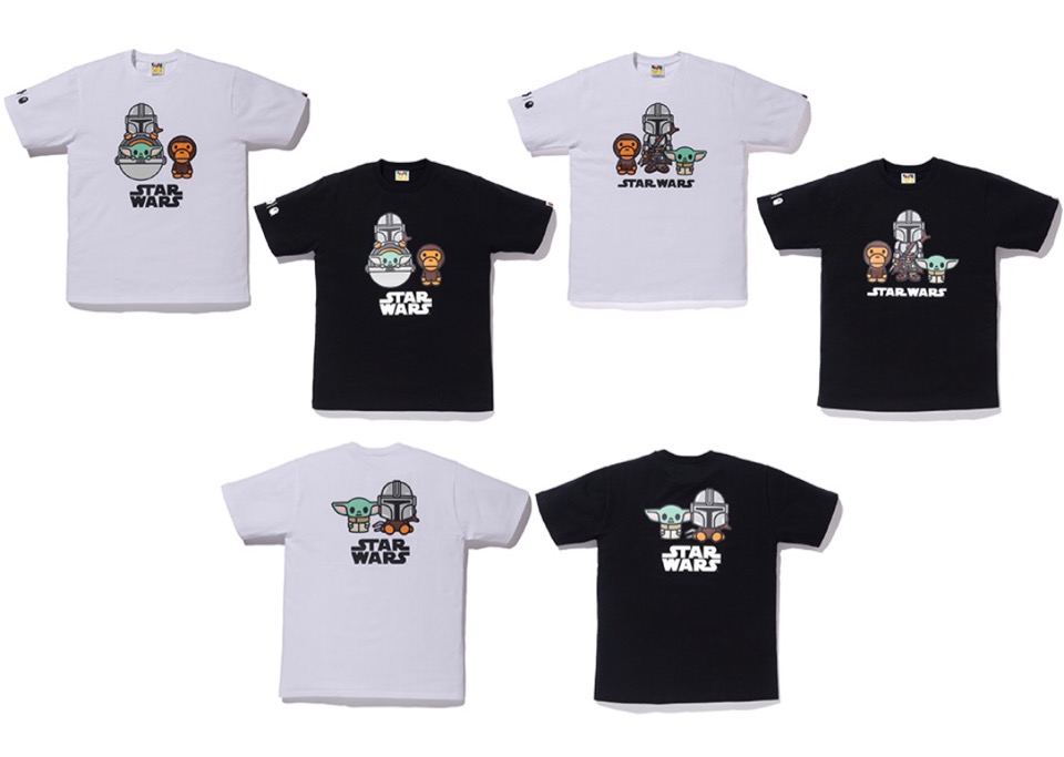STAR WARS™ × BAPE®︎ BABY MILO®】最新コラボTシャツが2月29日に発売
