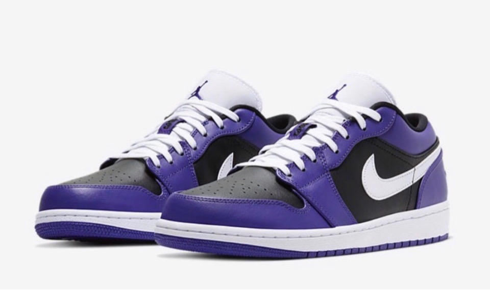 Nike】Air Jordan 1 Low “Court Purple/Black”が国内5月1日に発売予定 