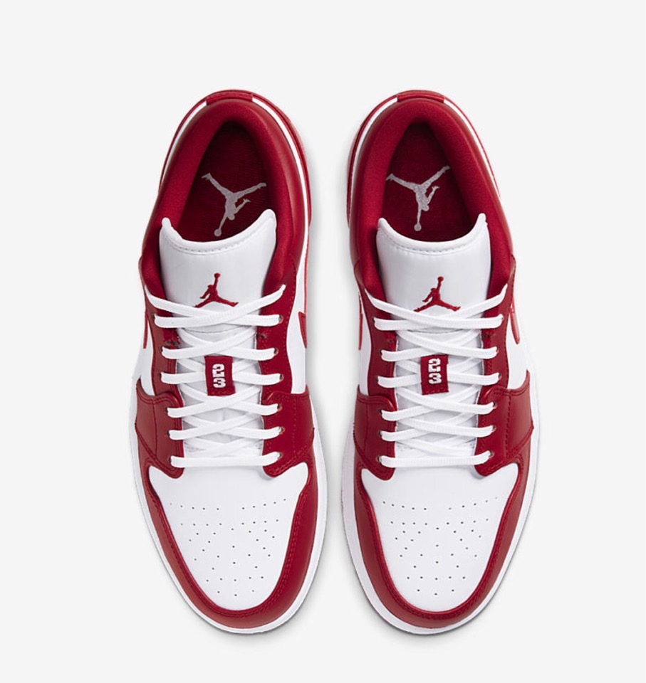 Nike】Air Jordan 1 Low “Gym Red/White”が国内4月18日に発売予定 | UP 