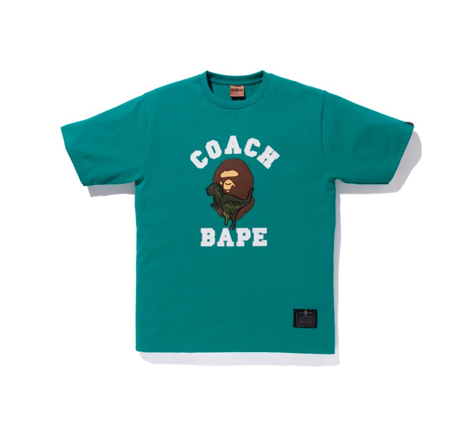 BAPE X COACH コラボ Tシャツ S ネイビー Multi APE | finiscapital.com