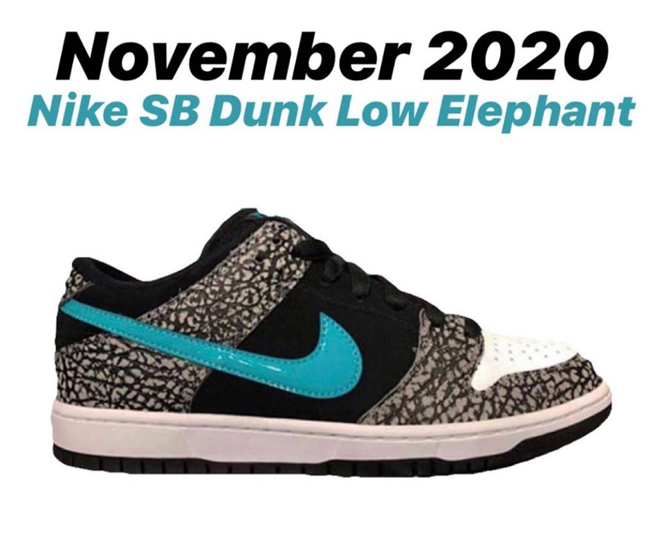 Nike SB】Dunk Low Pro “Elephant”が国内11月11日/11月12日に発売予定 ...