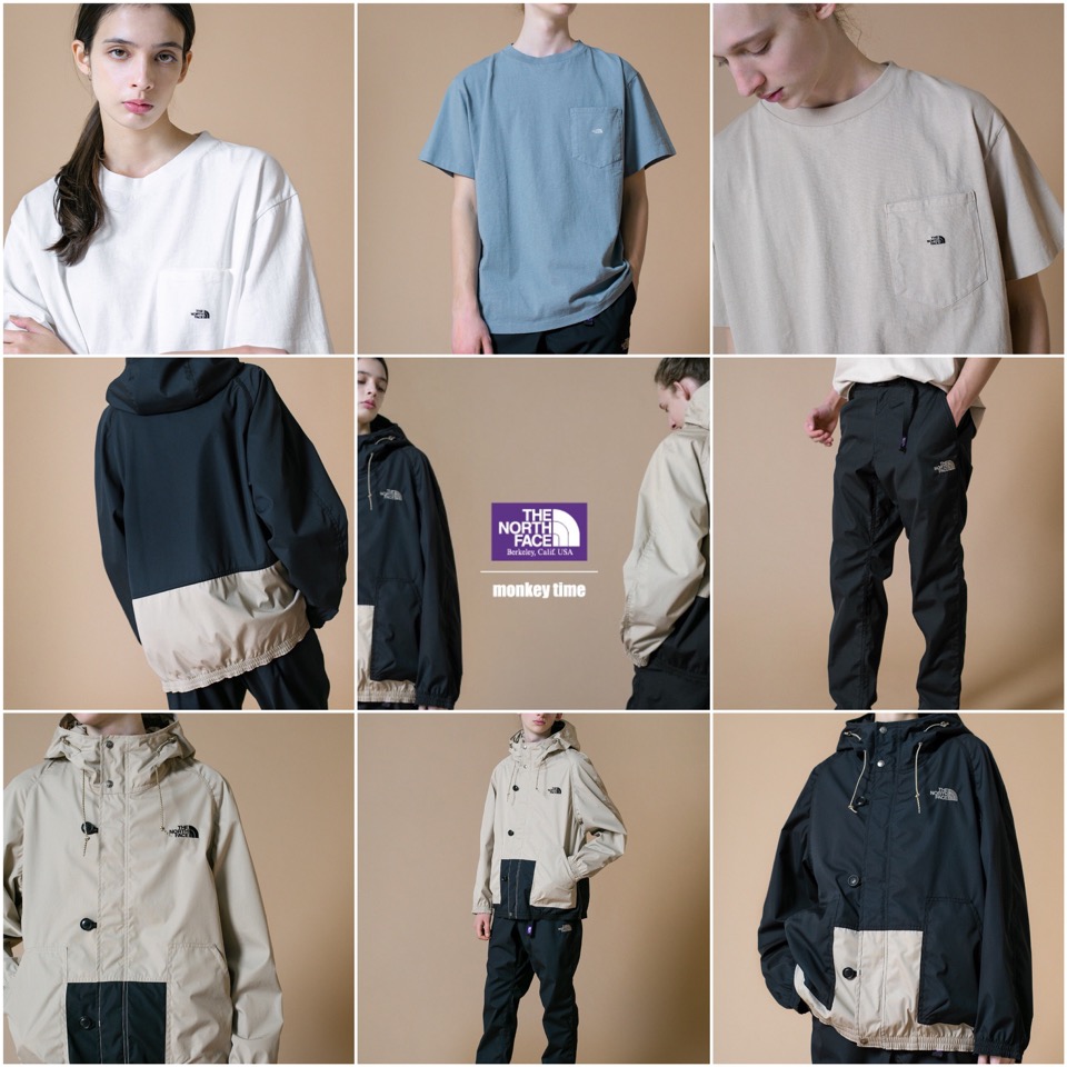 THE NORTH FACE PURPLE LABEL × monkey time】2020SS最新カプセル 