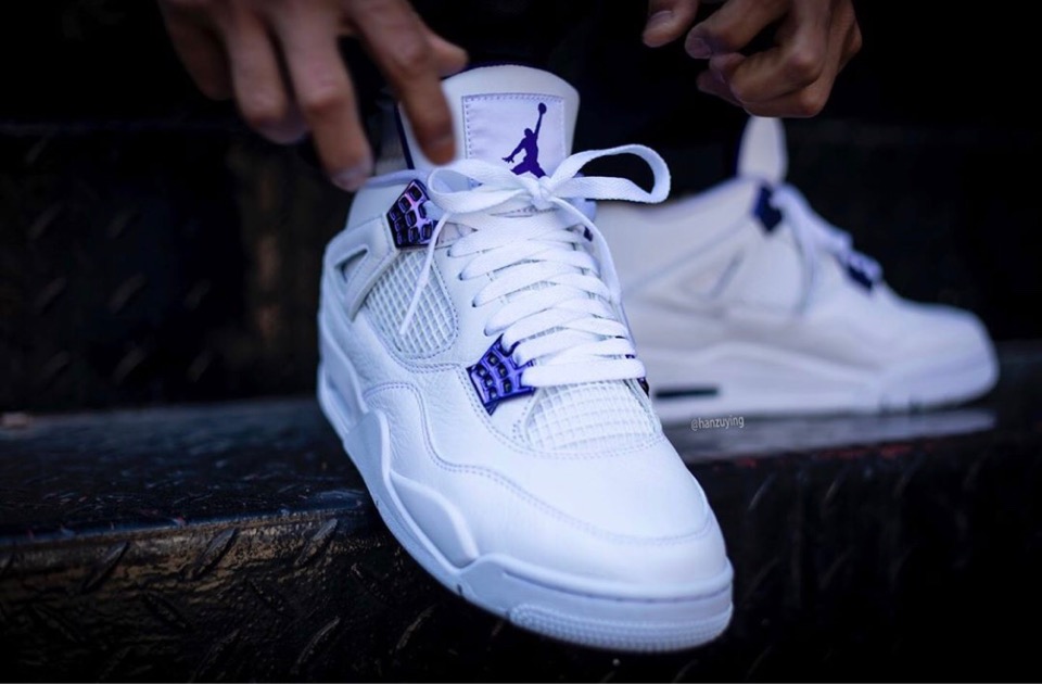 Nike】Air Jordan 4 Retro “Court Purple 