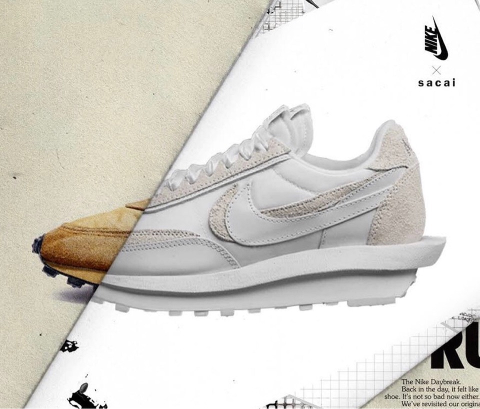 SACAI × Nike】LDWaffle “Black Nylon” & “White Nylon”が国内3月10日