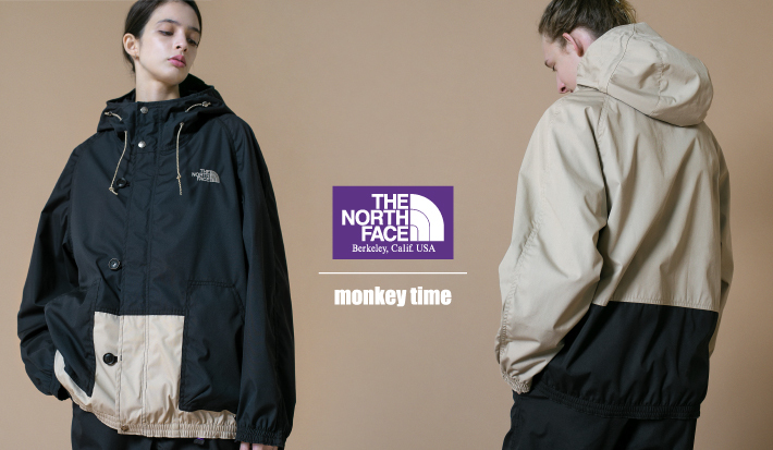 THE NORTH FACE PURPLE LABEL × monkey time】2020SS最新カプセル