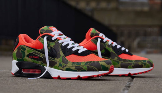 Nike × atmos Air Max 90 SP “Reverse Duck Camo”が国内9月19日に再販［CW6024-600］