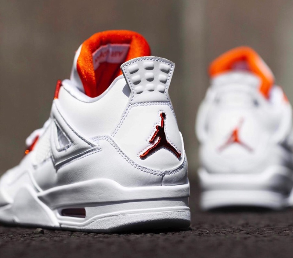 Nike】Air Jordan 4 Retro “Metallic Pack” Orangeが国内2020年5月5日